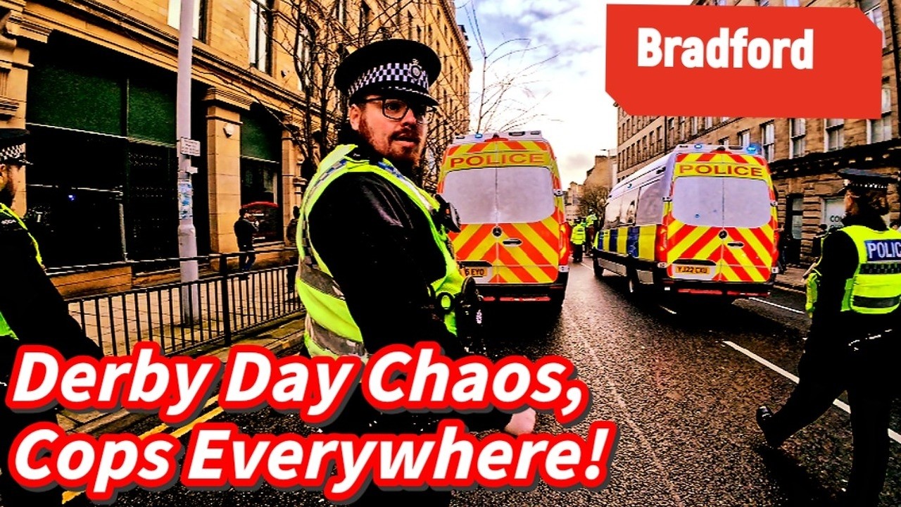 Derby Day Chaos, Cops Everywhere!