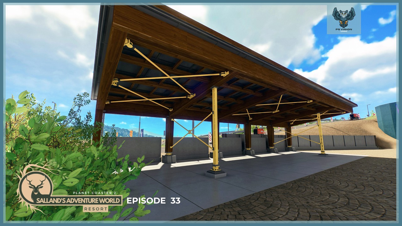 Vehicle Shelter Construction (2/4) | Salland's Adventure World | 33