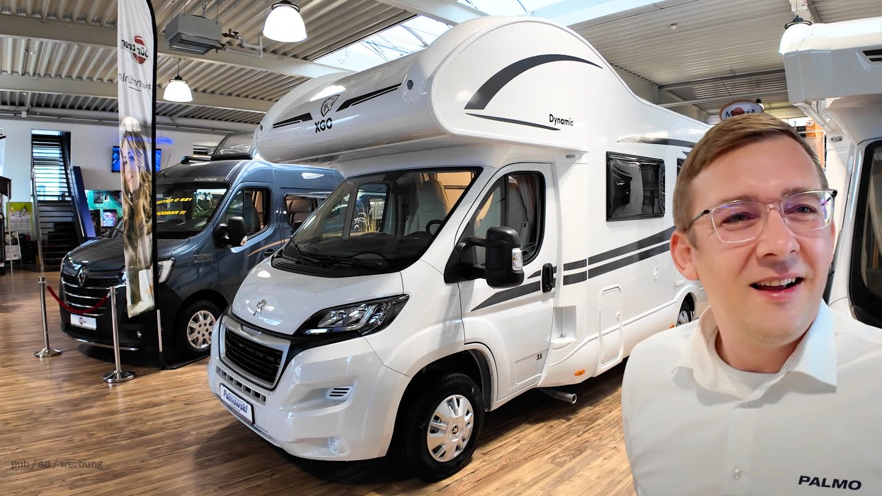 FABRIKNEUES GFK VOLKSWOHNMOBIL 54.999 € PREISWUNDER: Palmo XGO Dynamic 35