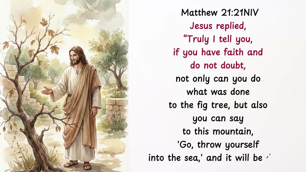 ကစၢ်ခရံၥ် ဆိၣ်အၢ ချၢၣ်ဒၢ - Jesus cursed the fig tree