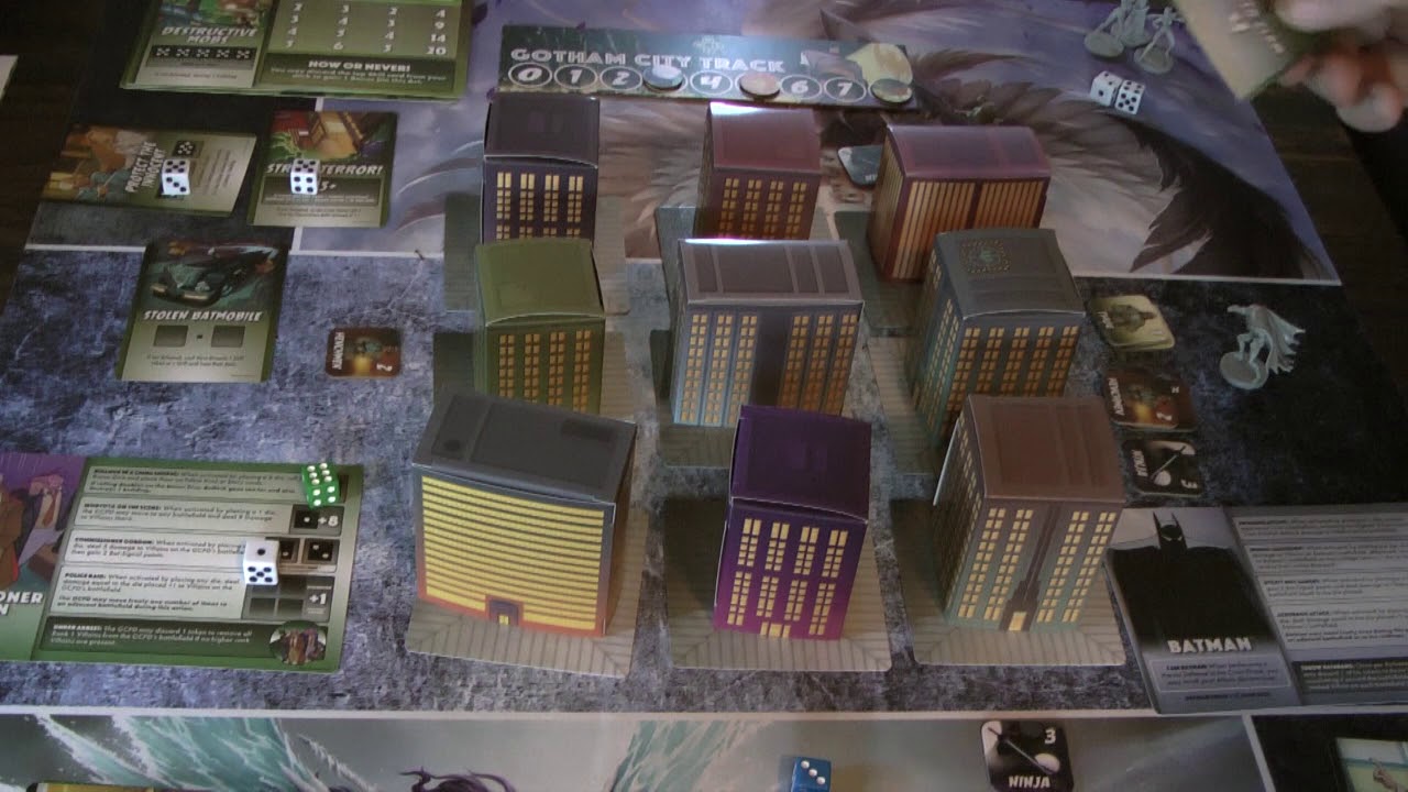 HOW TO PLAY!  BATMAN: THE ANIMATED SERIES - GOTHAM UNDER SIEGE FROM IDW GAMES