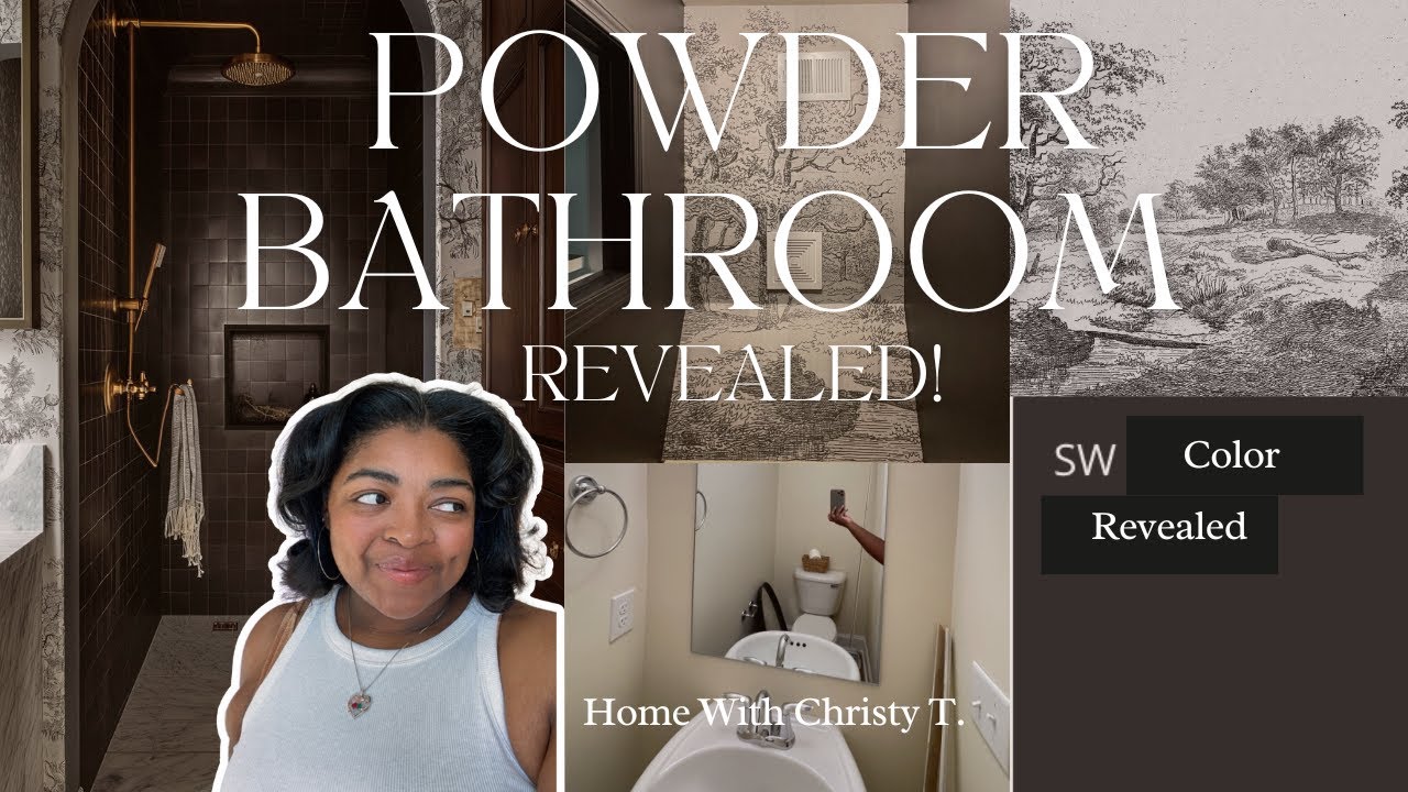 Small Bathroom Big Impact  We finished the color drench bathroom renovation! DIY Bathroom Remodel