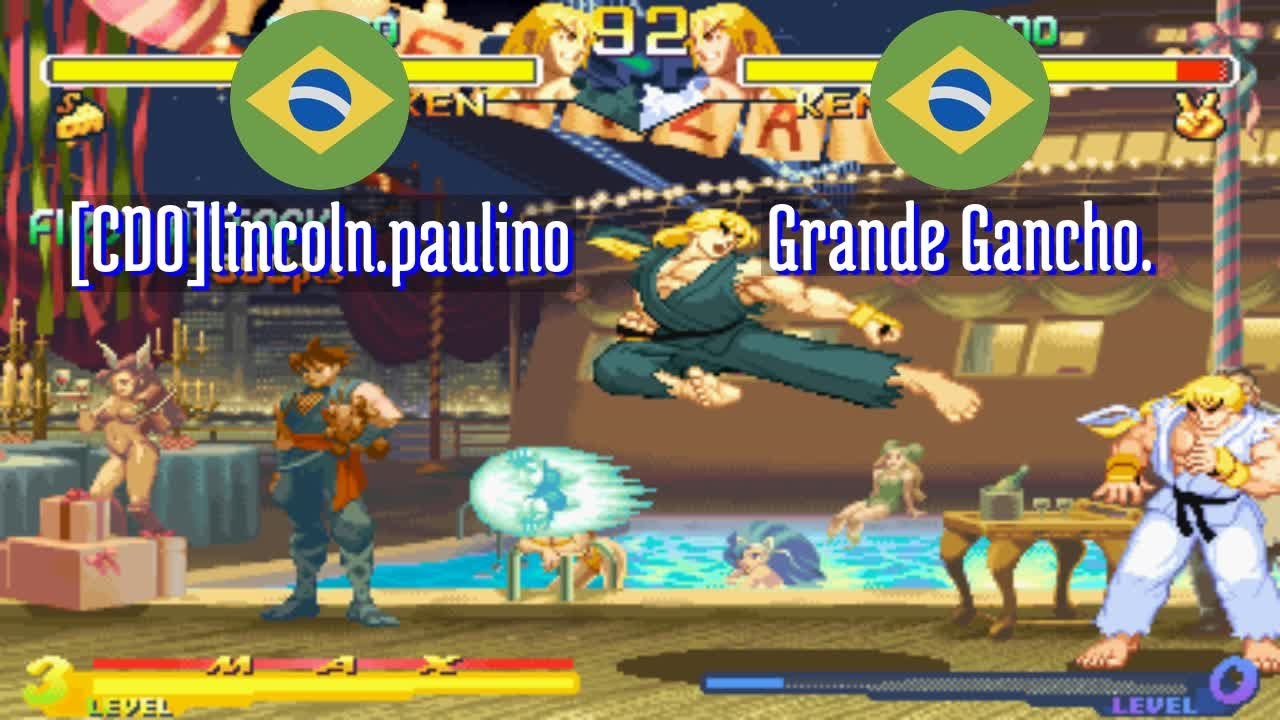 FT10 @sfa2u: [CDO]lincoln.paulino (BR) vs Grande Gancho. (BR) [SF Alpha 2 sfa2 Fightcade] Feb 16