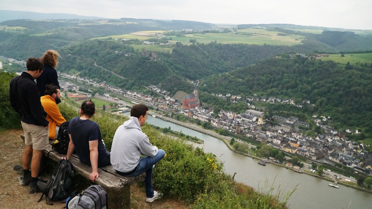 Spektakuläre Rheinwanderung zur Loreley