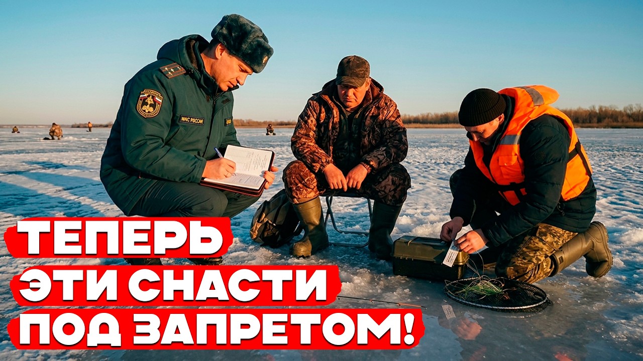 Запретили даже подсак: Новый полный список запрещенных снастей и способов ловли 2026. Закон подписан