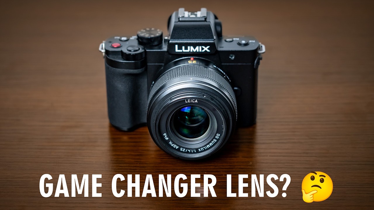 Обзор объектива Panasonic Leica 25mm f1.4: ПОТРЯСАЮЩИЙ объектив для повседневной фотографии с сис...