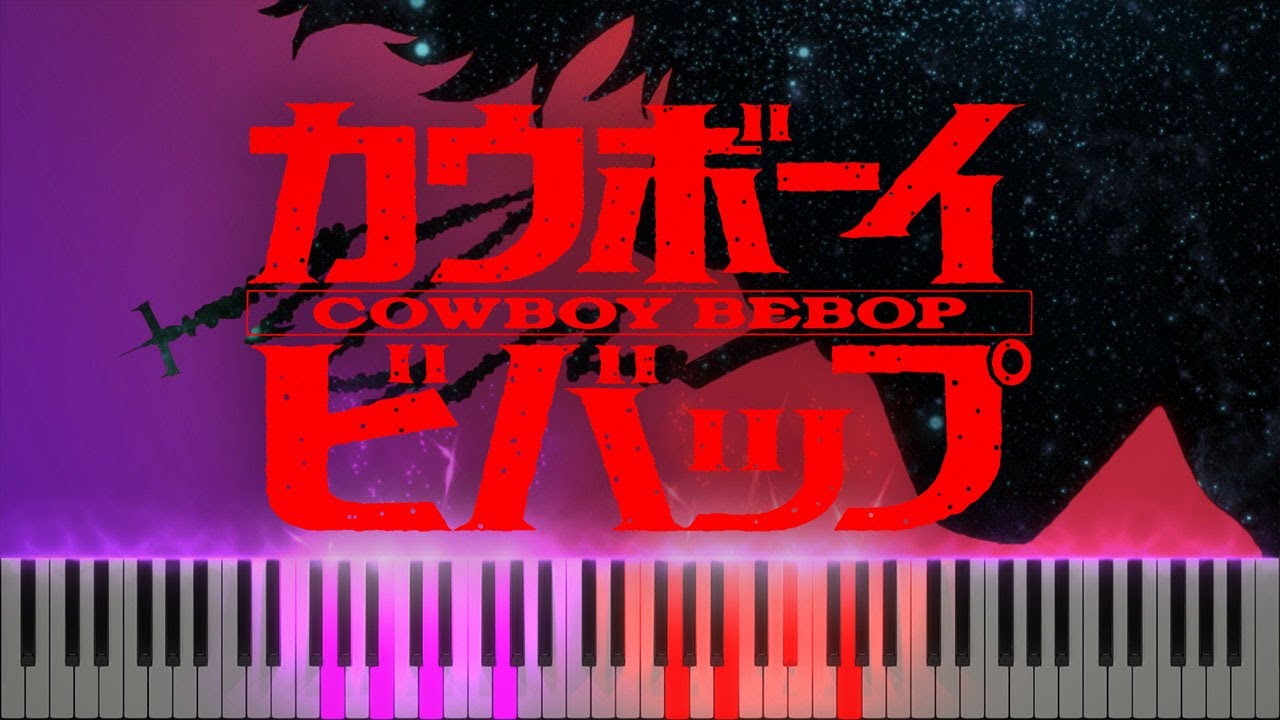 TANK! (Cowboy Bebop) - Synthesia / Piano Tutorial