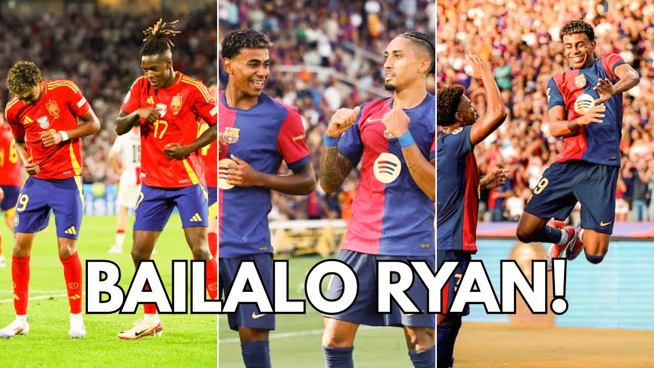 Lamine Yamal best goal celebrations