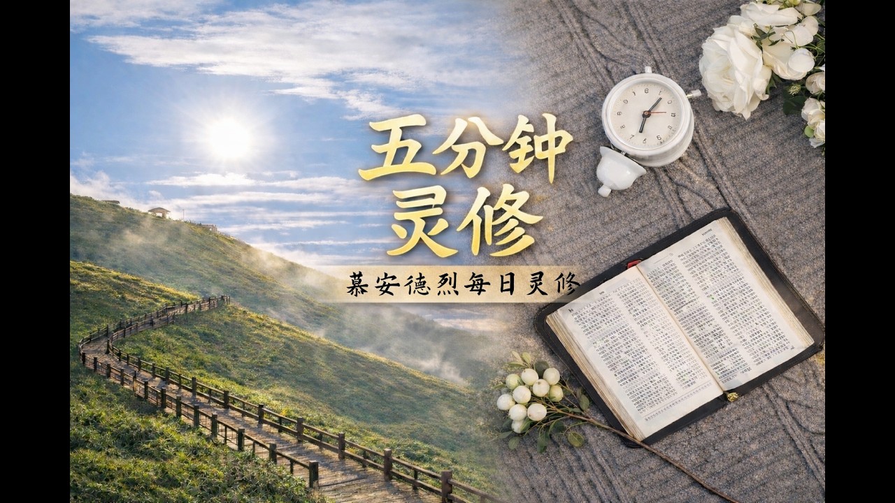 五分鐘靈修｜慕安德烈每日靈修｜第九日 奉主名禱告是代禱的能力｜Liming 時分