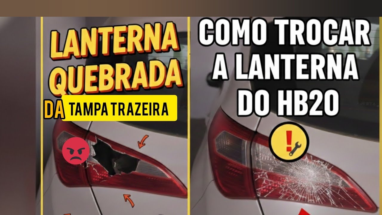 Como Trocar  lanterna da Tampa Trazeira do Hb20 Em menos de dez minutos