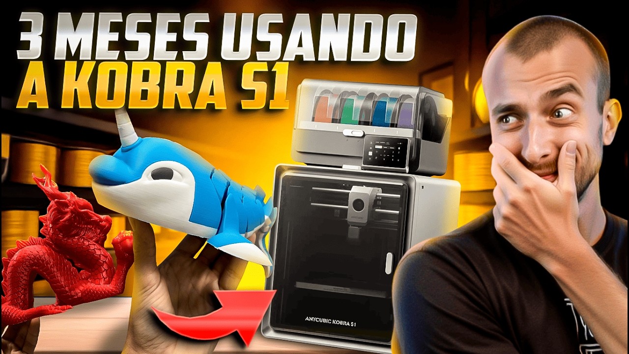 ANYCUBIC KOBRA S1 - VALE A PENA?