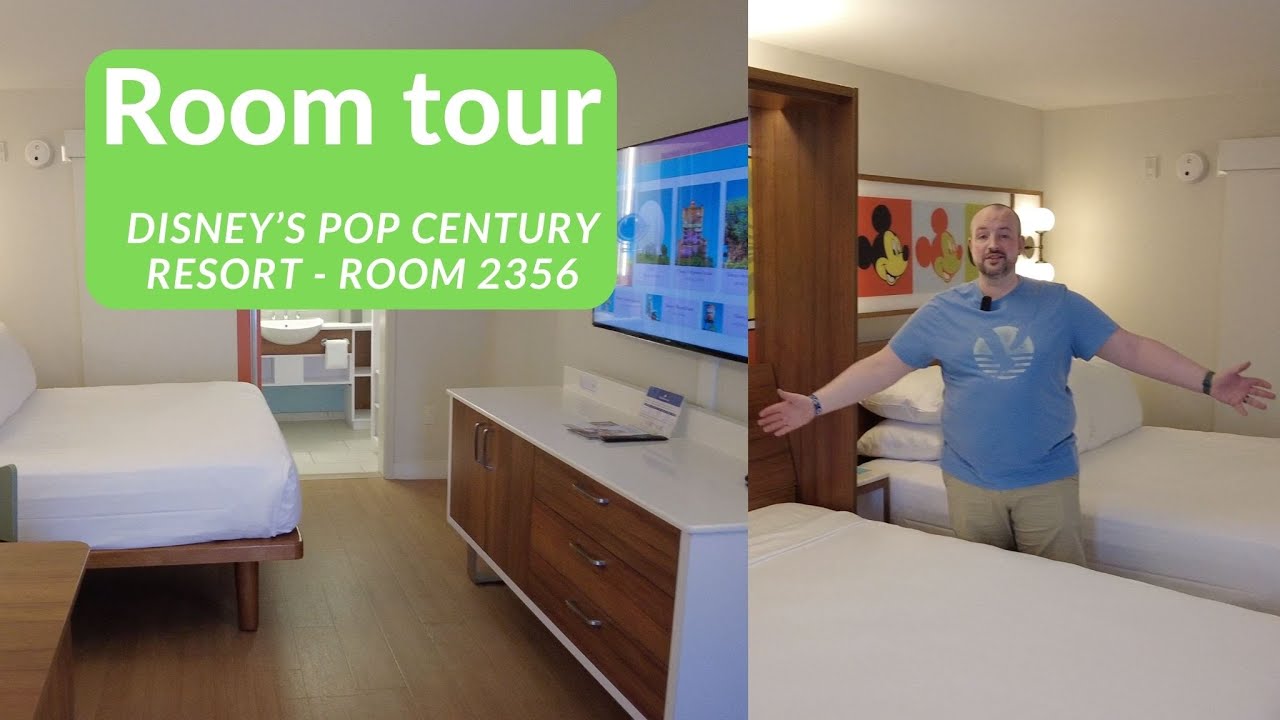 Room tour - Disney's Pop century Resort May 2025