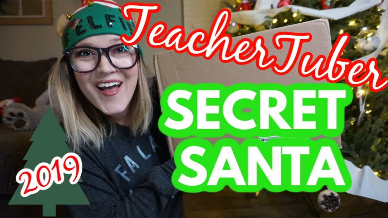 TeacherTuber Secret Santa Collaboration 2019 | Teacher Vlog
