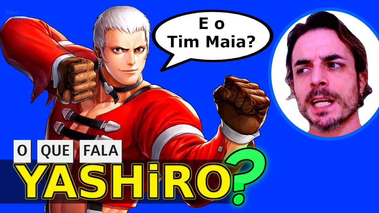 TUDO O QUE YASHIRO NANAKASE FALA EM KOF!