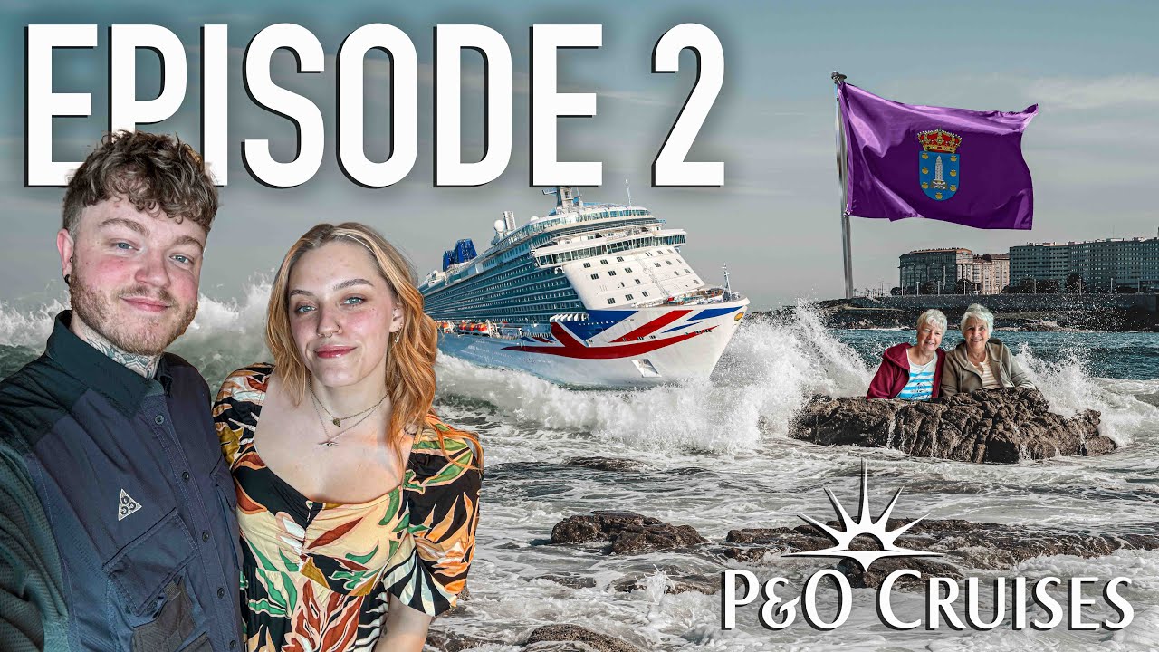 P&O ARVIA MEDITERRANEAN CRUISE 2024 VLOG - EPISODE 2 - Exploring La Coruna 🇪🇸🌊