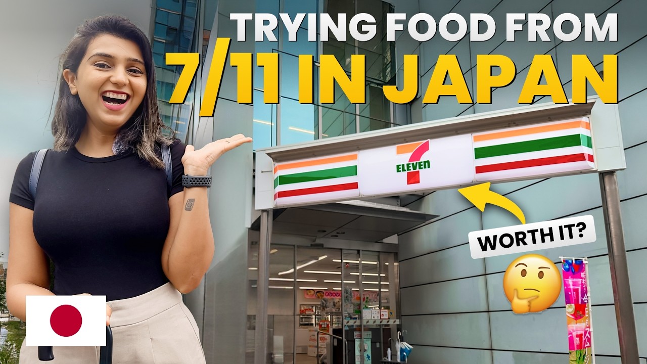 Everything we tried at 7-Eleven in Japan - Includes Vegetarian Options