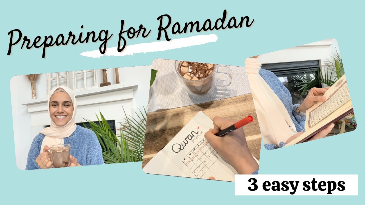Preparing for RAMADAN | 3 EASY + Practical Steps