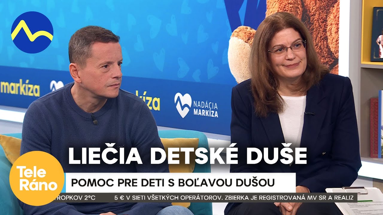 Du&scaron;evn&eacute; zdravie det&iacute; s Nad&aacute;ciou Mark&iacute;za: N&Uacute;DCH P. Bartoň a J. Trebatick&aacute; | Teler&aacute;no