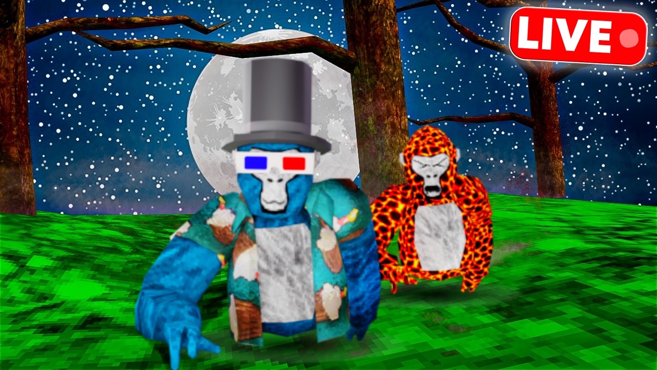 Gorilla tag 20 Player Rooms !! | Code : Retrolive | For Wesley !!!