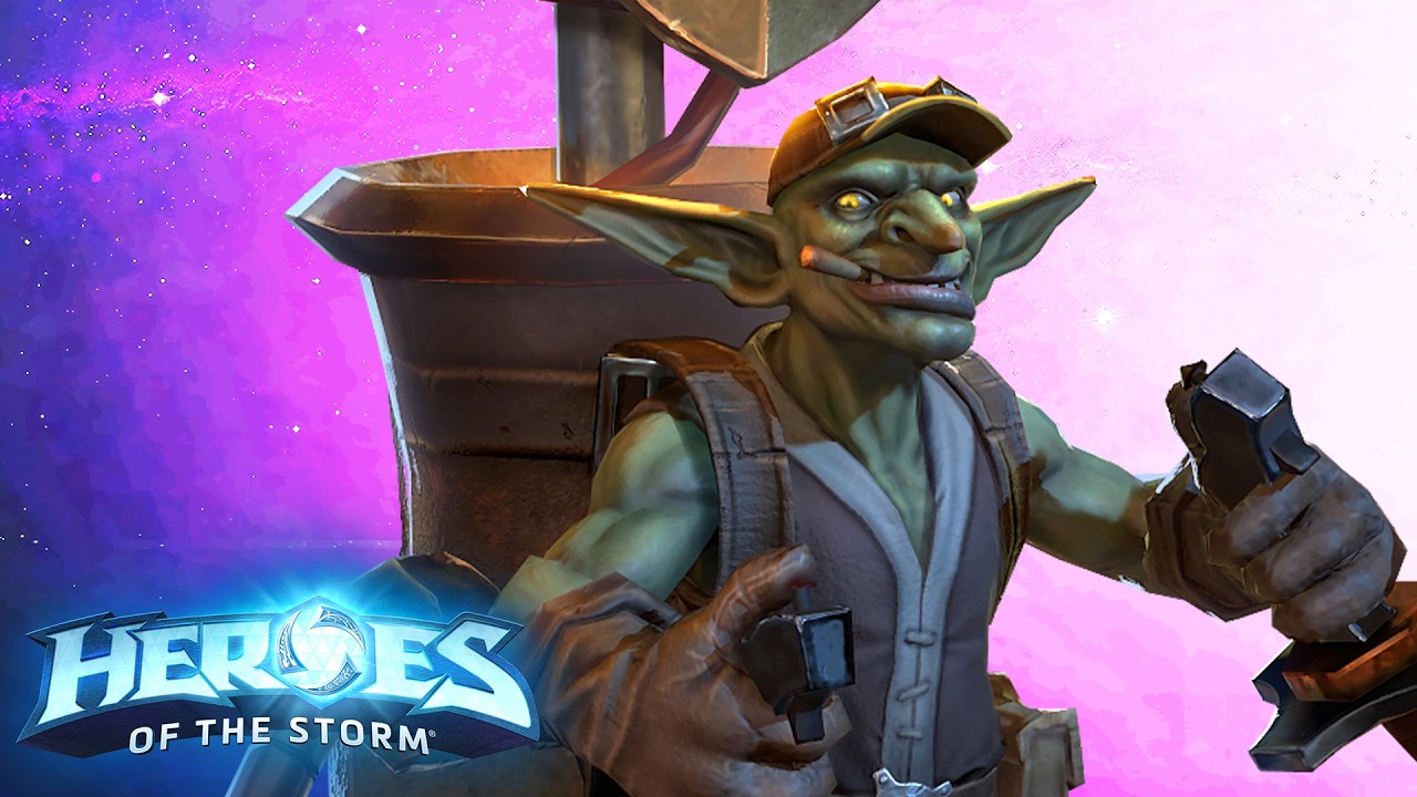 Grav-O-Bomb Gazlowe | Heroes of the Storm (Hots) Gazlowe Gameplay