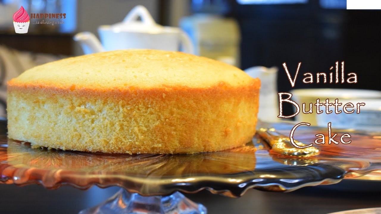 Vanilla Butter Cake Recipe