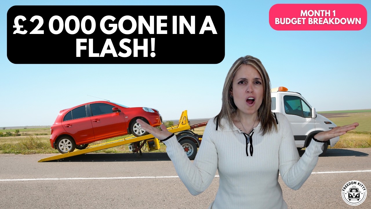 Financial Disaster – A £2,000 Car Bill on Minimum Wage! Budget Report Month 1