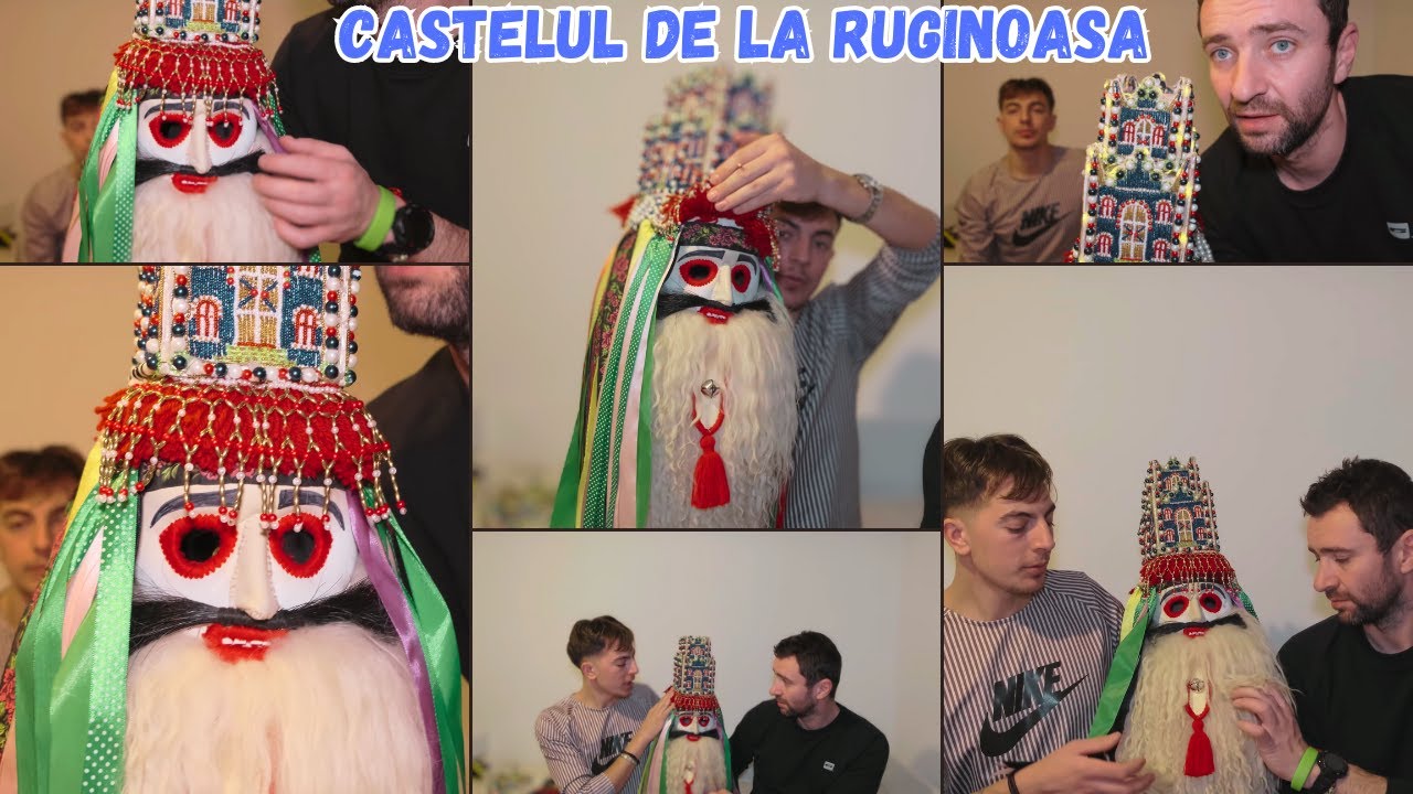 Masca / Castelul De la Ruginoasa - Explicat Mai Detaliat.... Face Parte Din Obiceiuri si Traditii