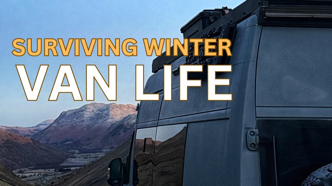 Winter Vanlife Living Off Grid - How we make winter van life comfortable.
