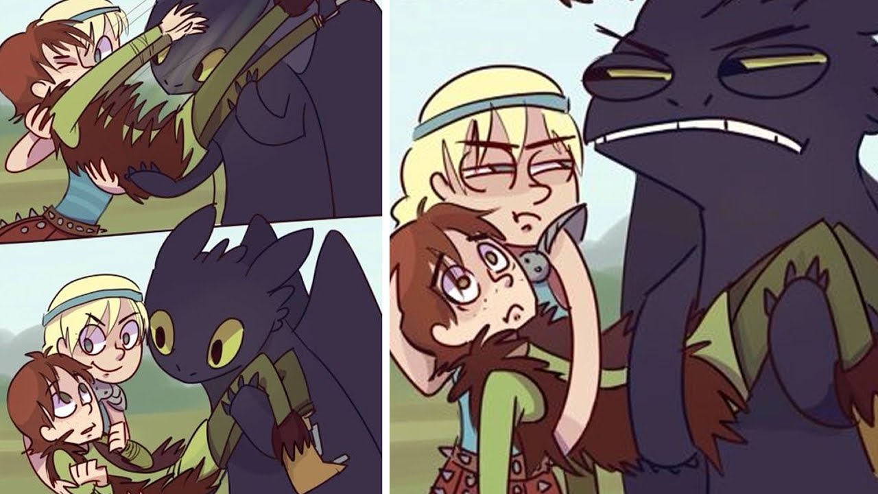 Funny How To Train Your Dragon Comics