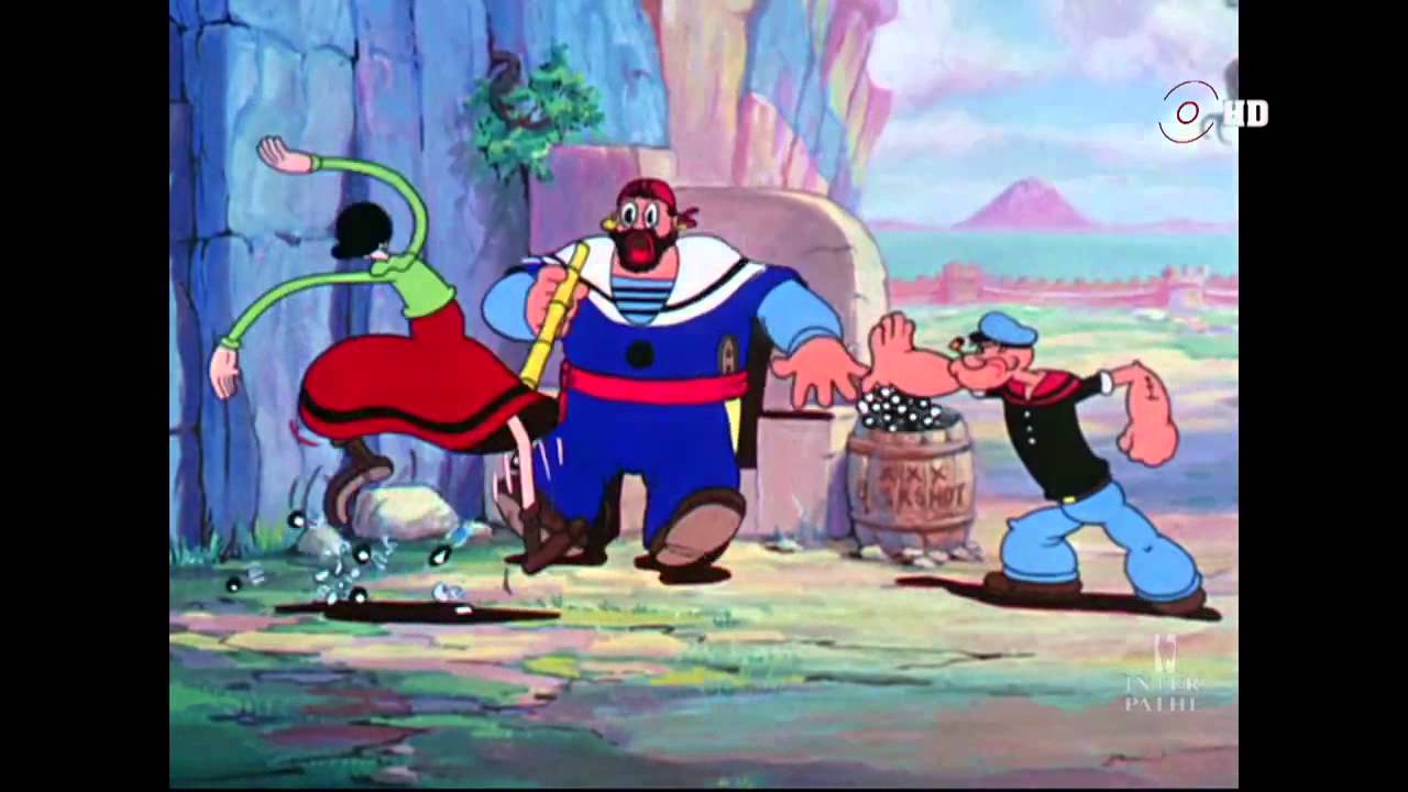 Popeye trifft Sindbad den Seemann