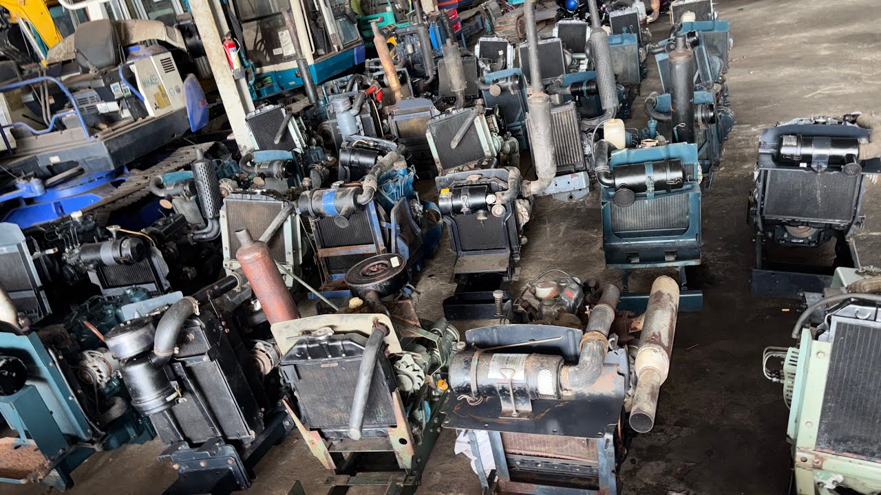 Động Cơ Yanmar 3t80 - kubota 2201 - iseki 2500 - Shibaura 2600 Comle 📲 0373453633 - 0913948706