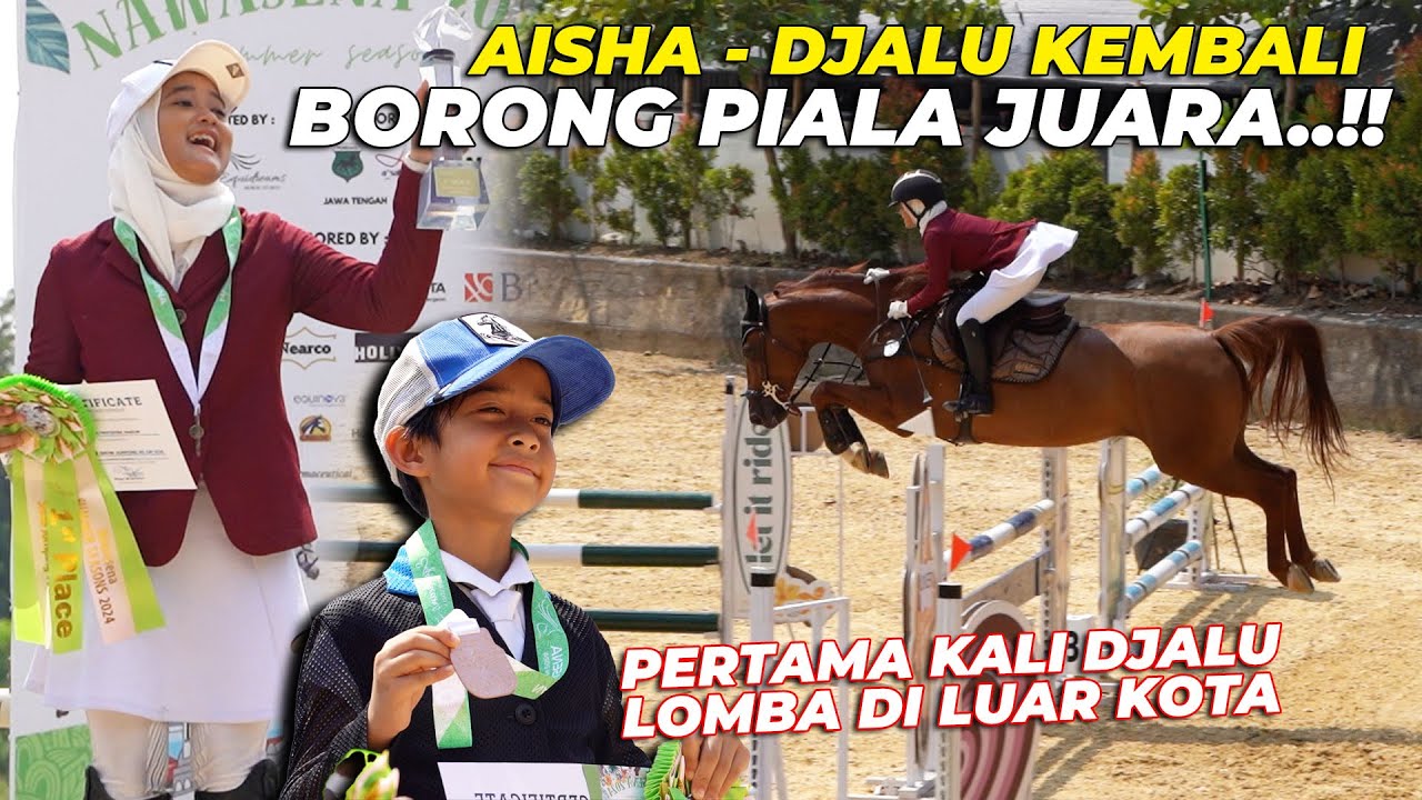 BANGGAAAA..!! PERTAMA KALINYA DJALU TANDING DILUAR KOTA LANGSUNG BORONG MEDALI..!! AISHA GAMAU KALAH