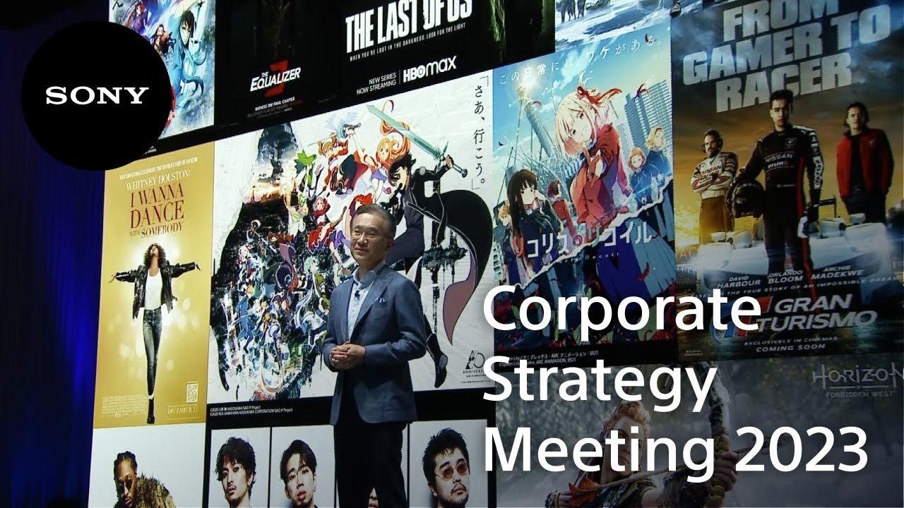 Corporate Strategy Meeting 2023 (highlight)(with Audio Description) | Sony Official