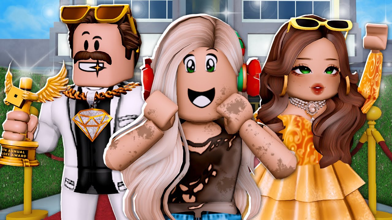 Adopted By A FAMOUS FAMILY! (A Roblox Movie)