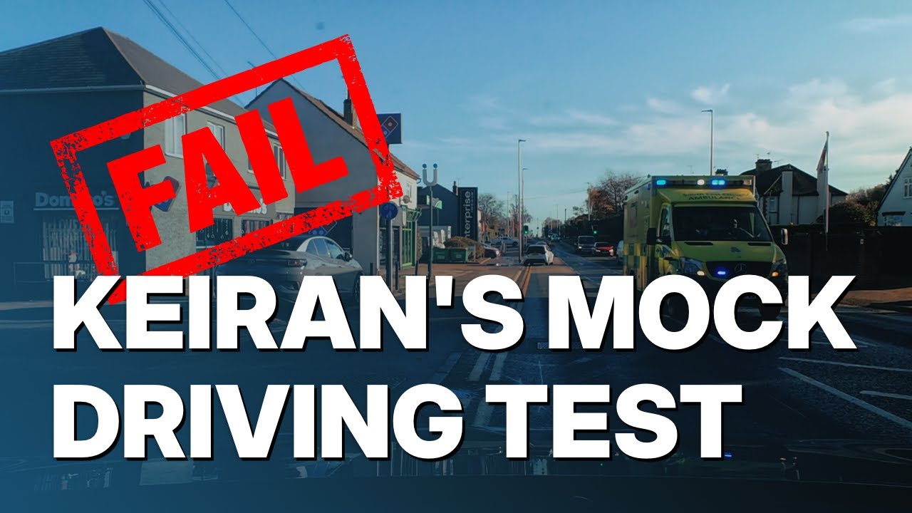 Mock Driving Test in Gillingham | Mock Test FAIL | Kieran