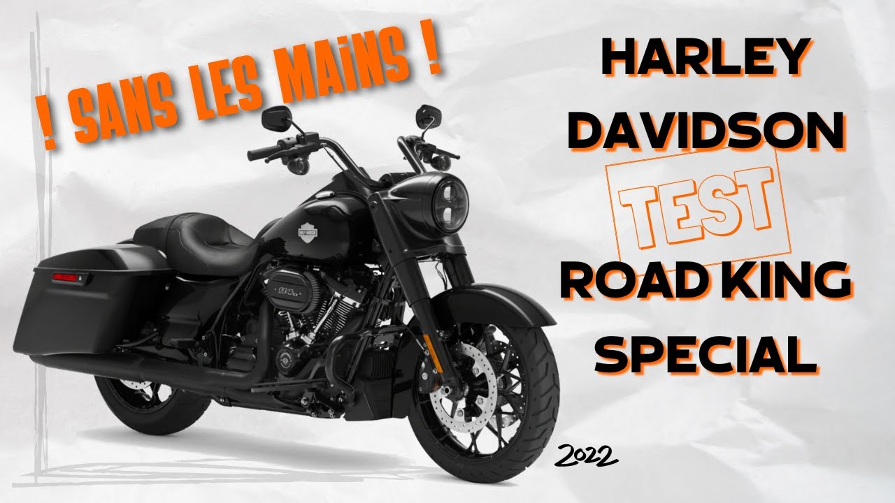 Road King Spécial 2022 - Ma première Harley Davidson sans les mains !