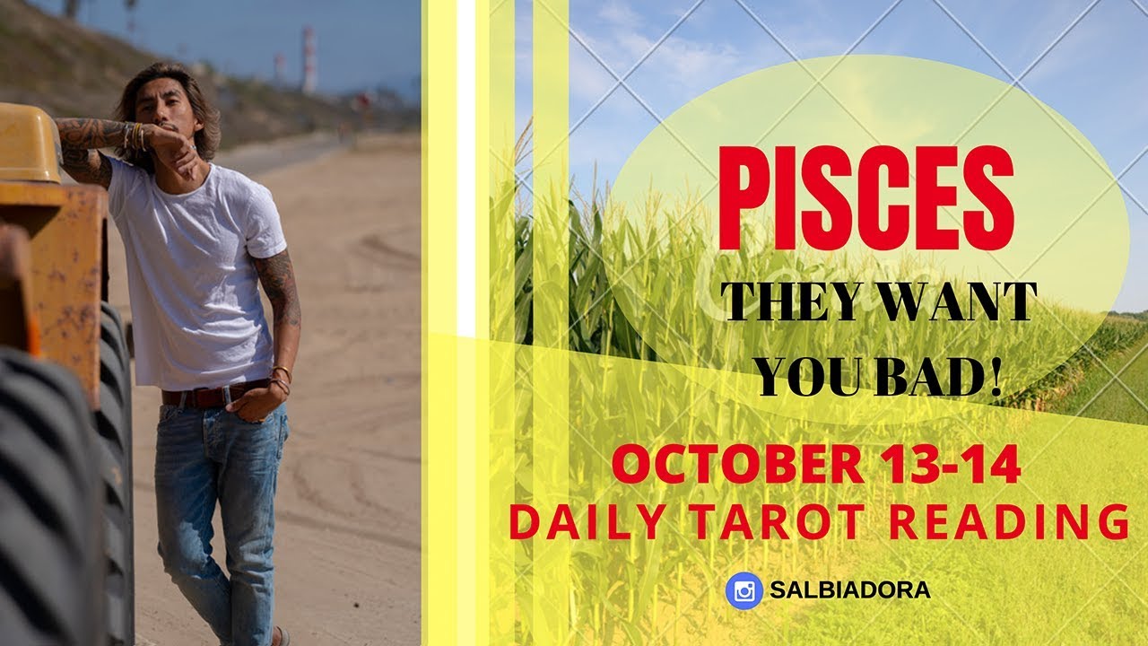 PISCES - “YOU GAVE TOO MUCH NOW YOU TAKE IT BACK WATCH” OCTOBER 13-14 DAILY TAROT READING