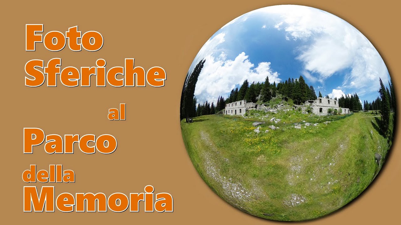 Foto sferiche al Parco della Memoria di Pian dei Buoi