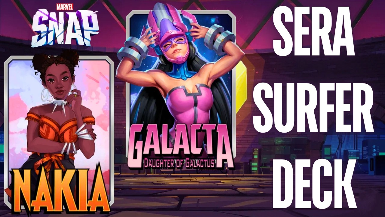 New Sera Surfer Back Deck in Infinite Marvel Snap