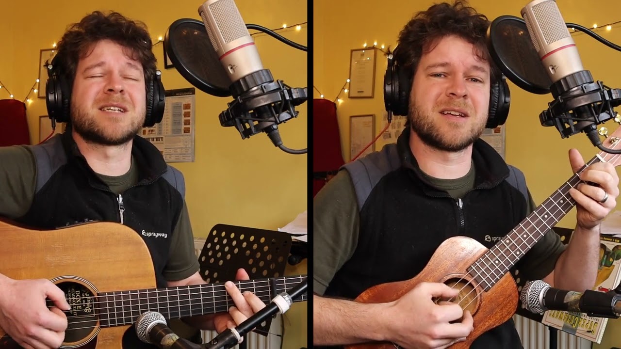 Sound of Silence - Simon and Garfunkel - Ukulele and Guitar