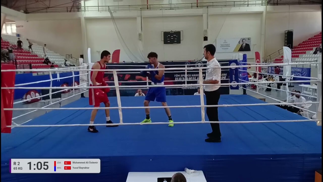 Muhammed Ali Özdemir - Yusuf Bayraktar TÜRKİYE BOKS FEDERASYONU U23 ERKEKLER TÜRKİYE BOKS 2025
