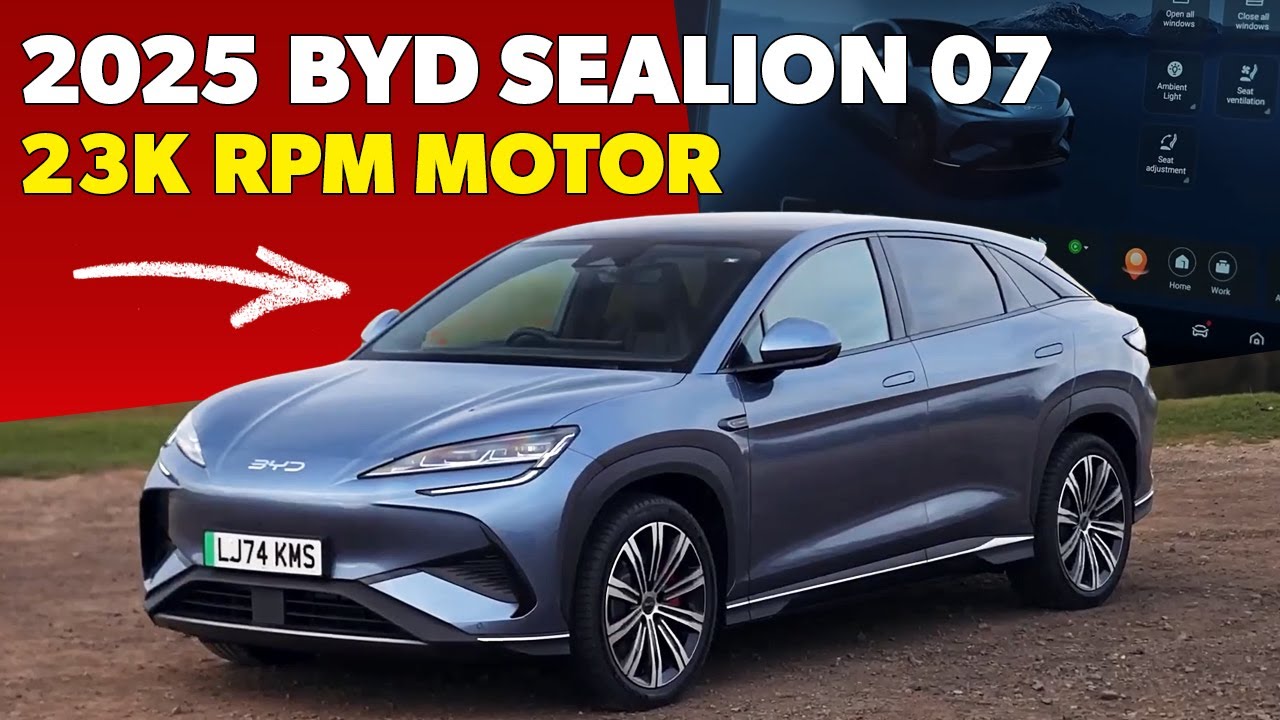 2025 BYD SeaLion 07 Review - The Start of an Electric SUV Revolution!