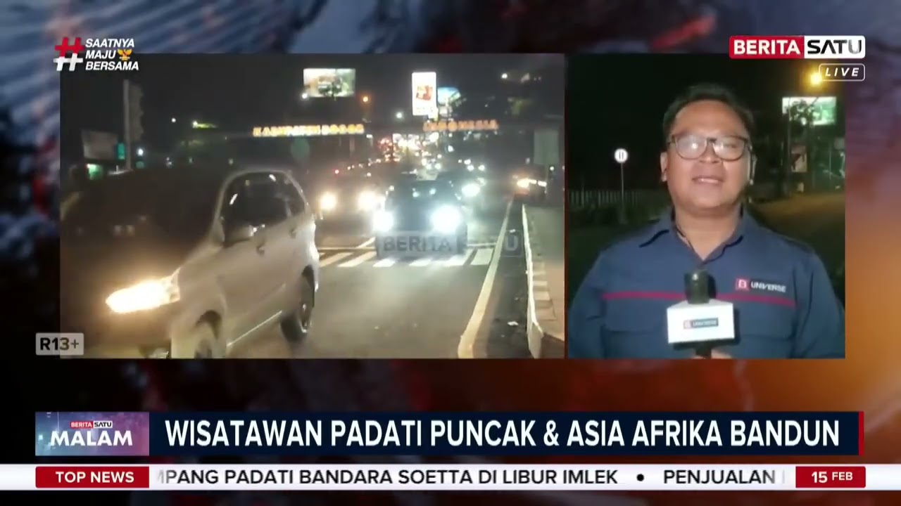 Wisatawan Padati Kawasan Puncak dan Bandung di Libur Imlek 2026 #beritasatu