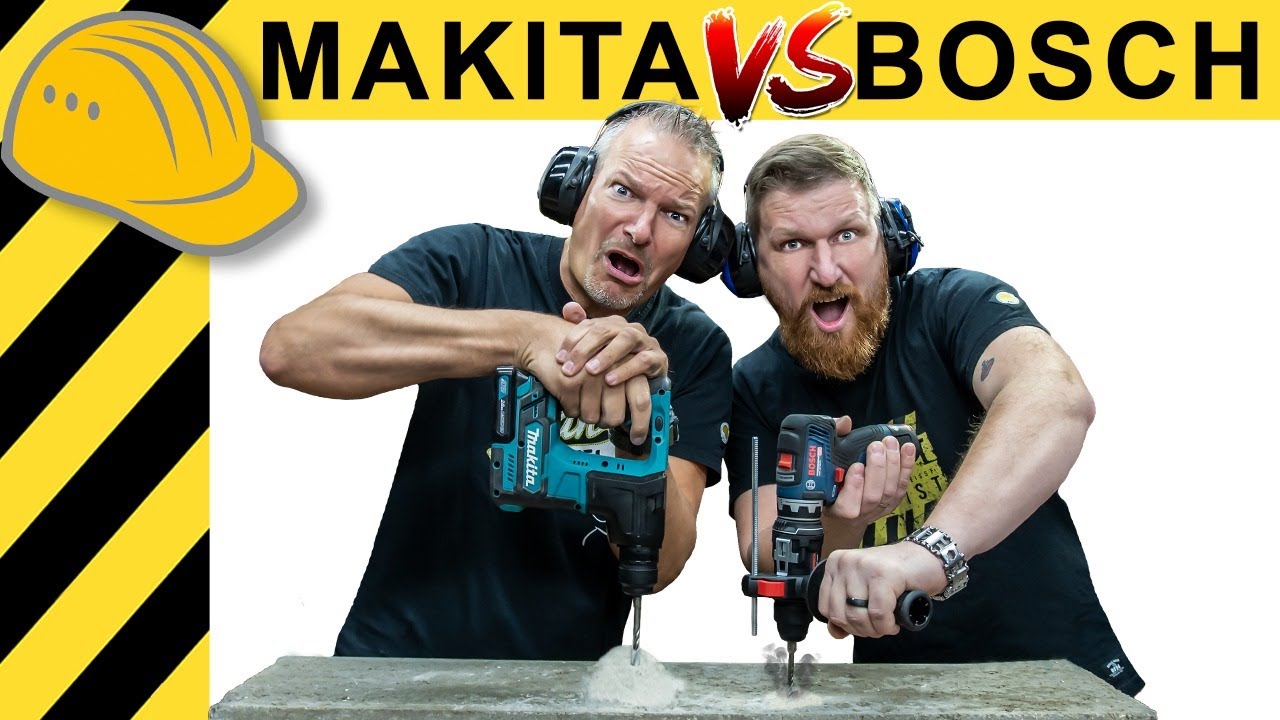 BOSCH verliert gegen MAKITA! 12V Bohrhammer GFA 12-H TEST | WERKZEUG NEWS 241