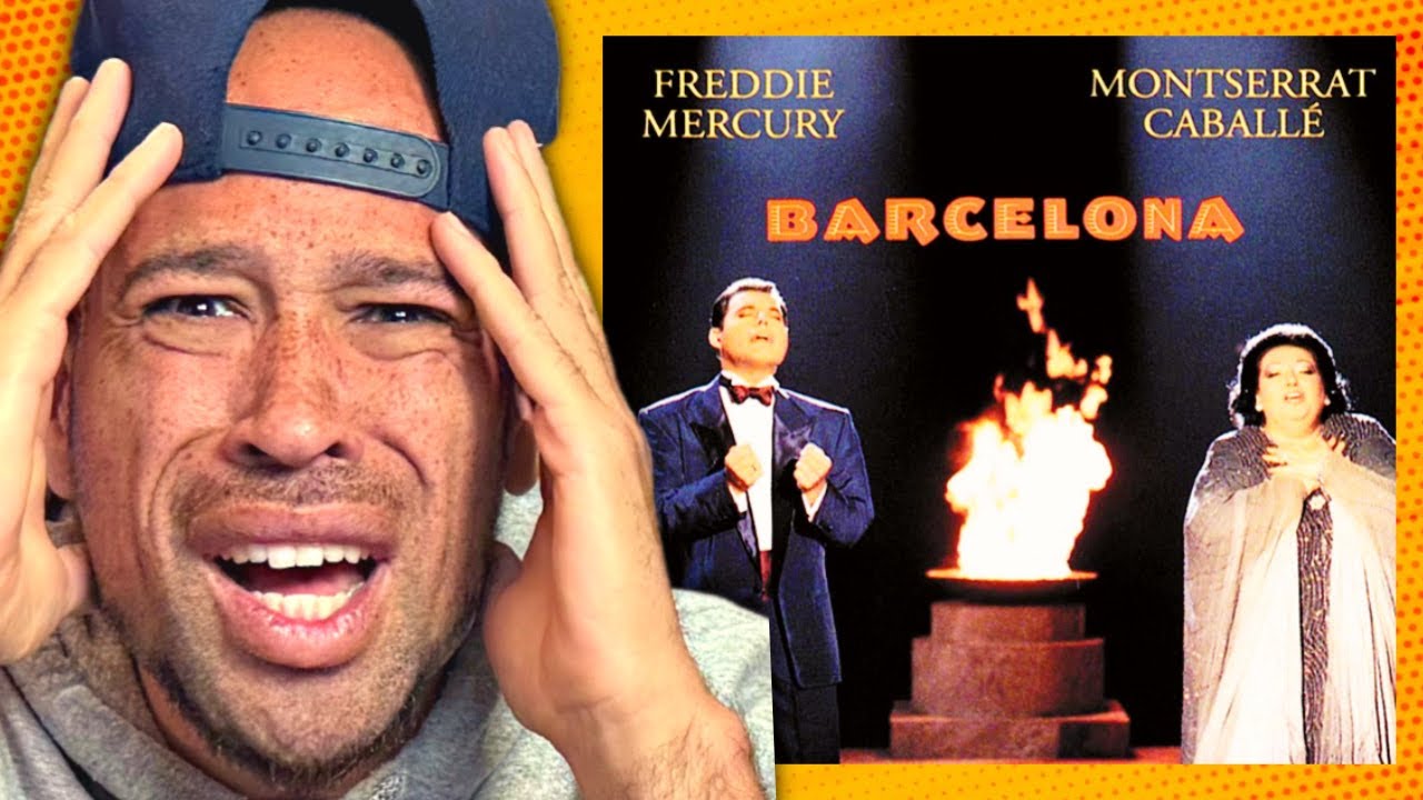 Rapper FIRST time REACTION to Freddie Mercury ft. Montserrat Caballe - Barcelona! WTF is this....