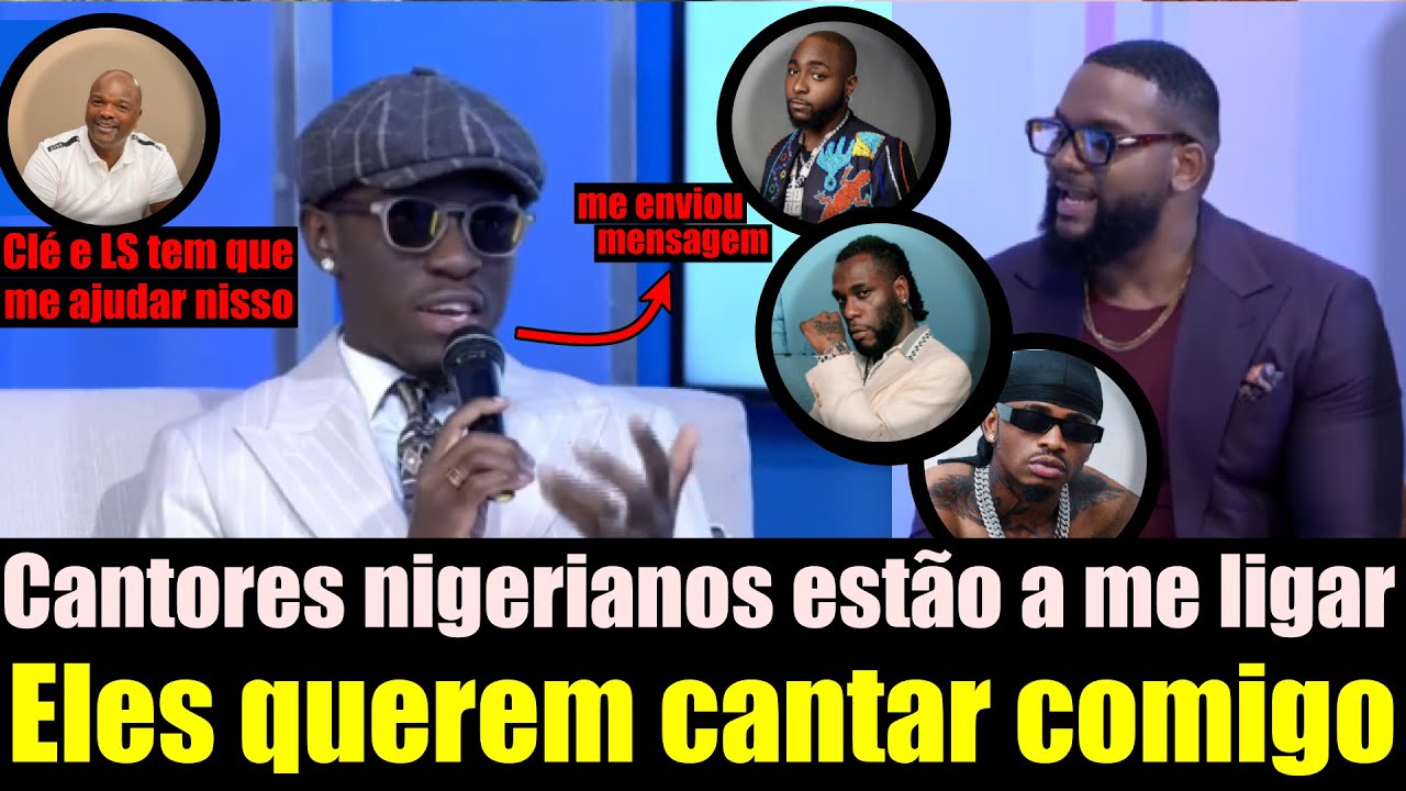 AQUECEU: Cleyton M: Davido falou comigo por causa do meu sucesso, recebo seguidores estrangeiros