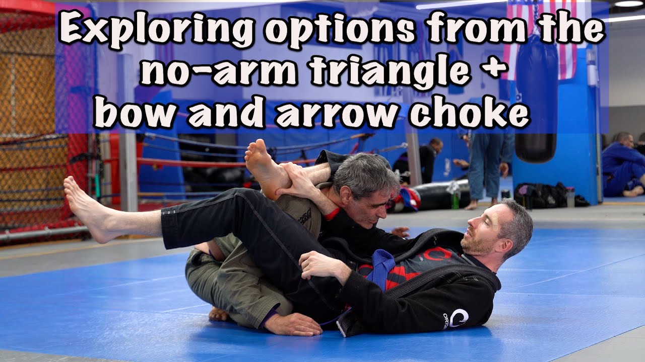Exploring the No-arm triangle + Bow and Arrow choke with George!