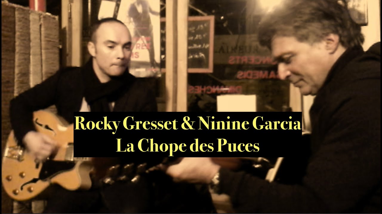 Rocky Gresset & Ninine Garcia - La Chope des Puces 2016