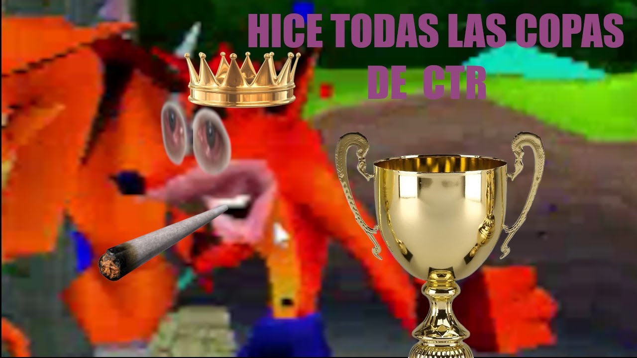 ME PASE TODO CTR ...Y CASI MUERO /tuch1t0/crash team racing