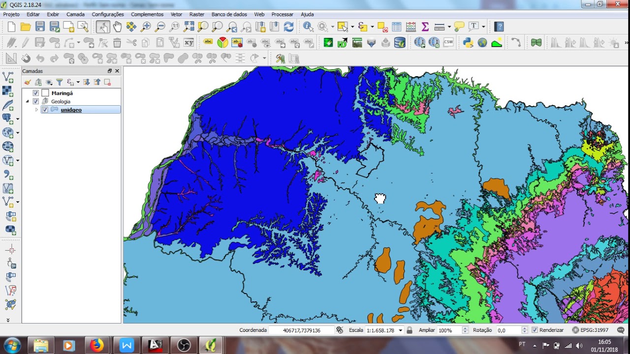 Video 3 - Mapa Geológico
